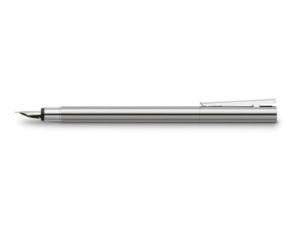 Faber-Castell Neo Slim Stainless Steel Shiny Vulpen