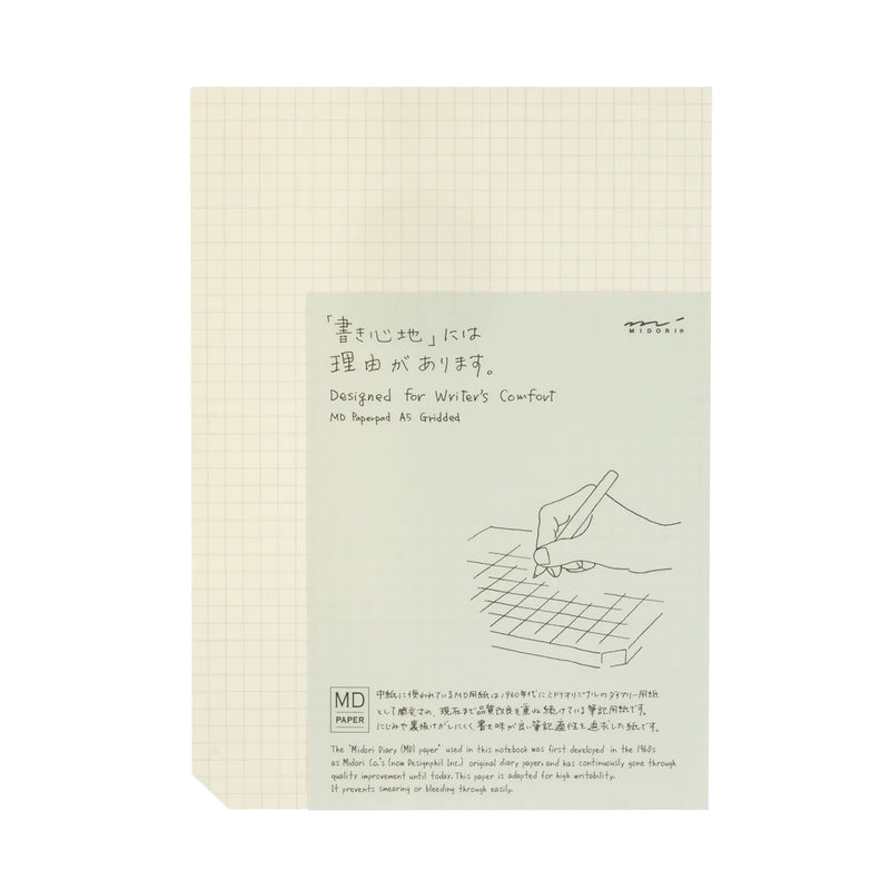 Midori MD Paper Pad A5 Grid
