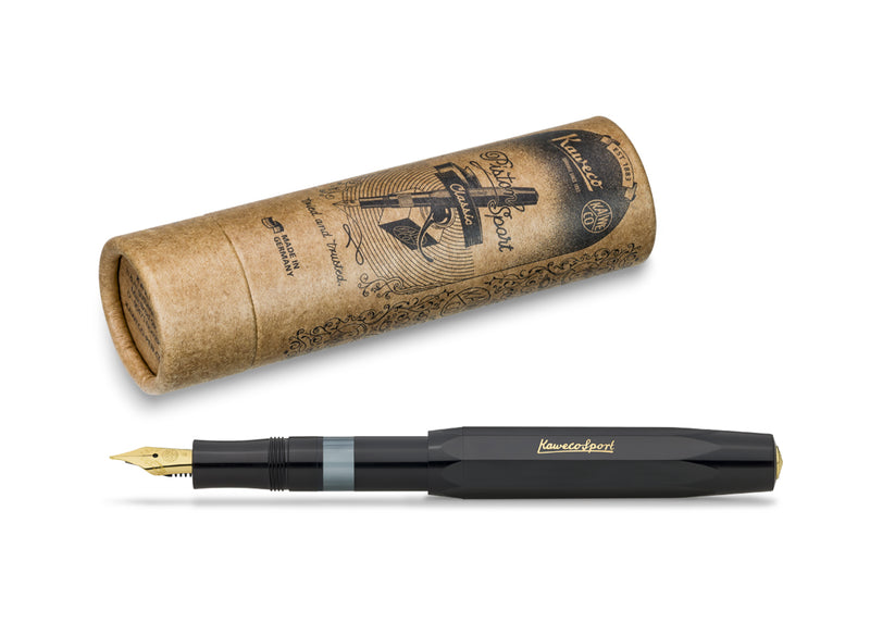 Kaweco Classic Sport Black Piston Vulpen 