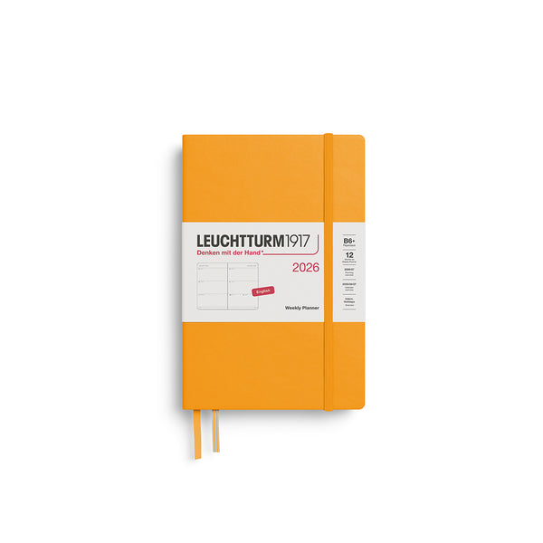 Leuchtturm1917 Agenda 2026 12M Hardcover (B6+) Weekly Planner