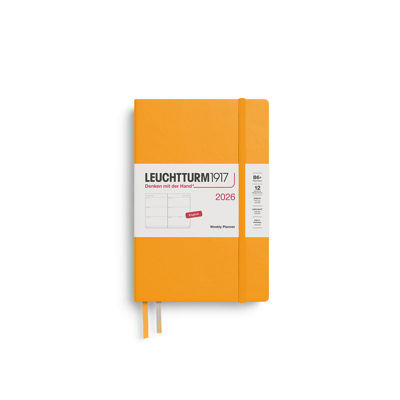 Leuchtturm1917 Agenda 2026 12M Hardcover (B6+) Weekly Planner