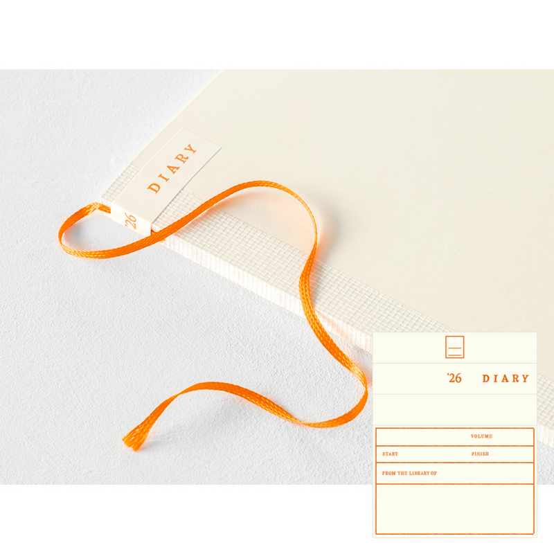 MD Notebook Diary A5 Thin 2026