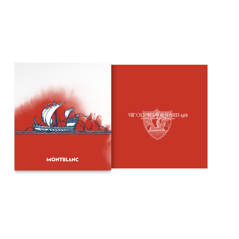Montblanc Meisterstück The Olympic Heritage inktpot rood