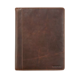 Maverick Lederen A4 schrijfmap 4 rings met rits en blocnote