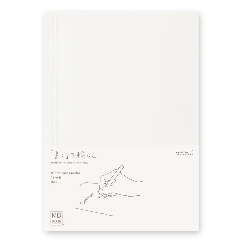 Midori MD Notebook Cotton Blank A5 – P.W. Akkerman Den Haag