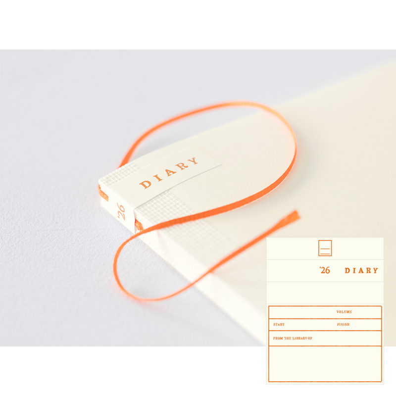 Midori MD Notebook Diary B6 Slim 2026