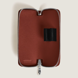 Montblanc 2-delig Sartorial etui met rits red oak