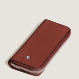 Montblanc 2-delig Sartorial etui met rits red oak