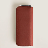 Montblanc 2-delig Sartorial etui met rits red oak
