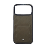 Montblanc Extreme 3.0 Hard Phone Case for Apple iPhone 17 Pro with 2cc Khaki