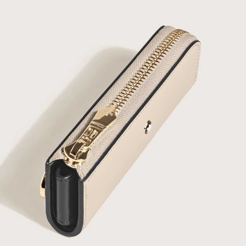 Montblanc Heritage Rouge et Noir Baby cloudy Beige met Rits (1 pen)