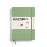 Leuchtturm1917 Agenda 2025 12M Hardcover Medium (A5) Weekly Planner/Notebook