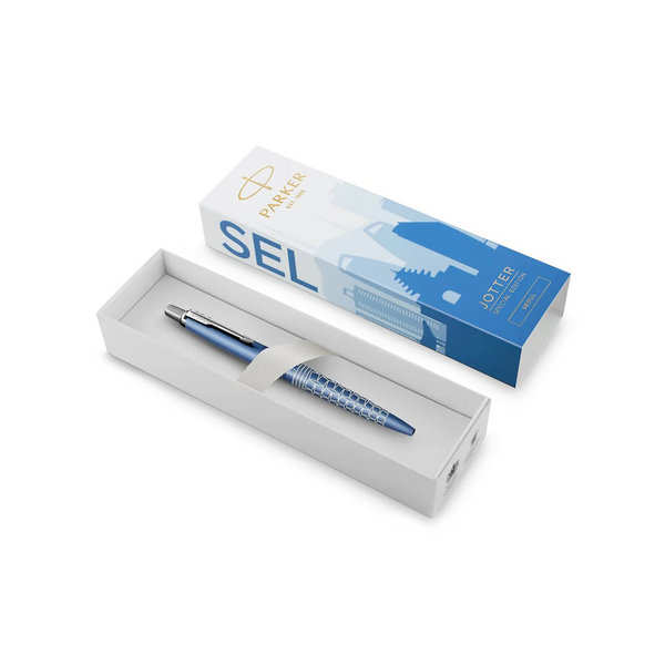 Parker Jotter SE Seoul Blue CT balpen