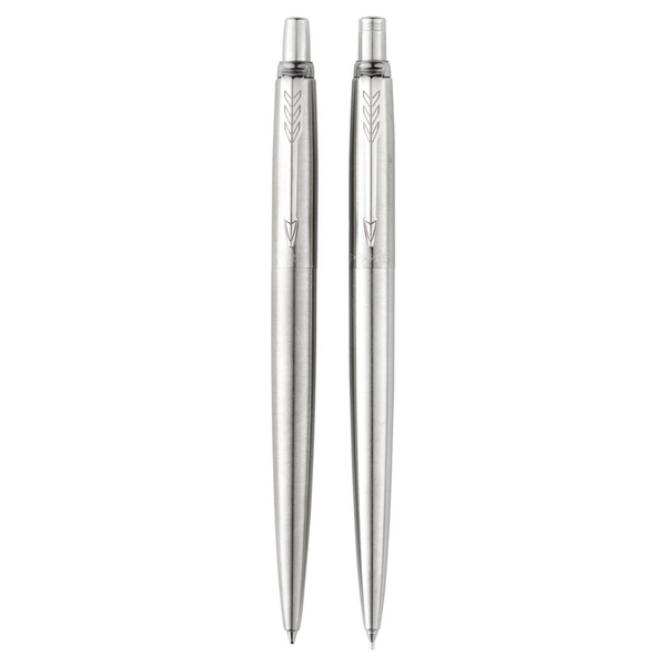 Parker Jotter Steel CT balpen & vulpotlood set