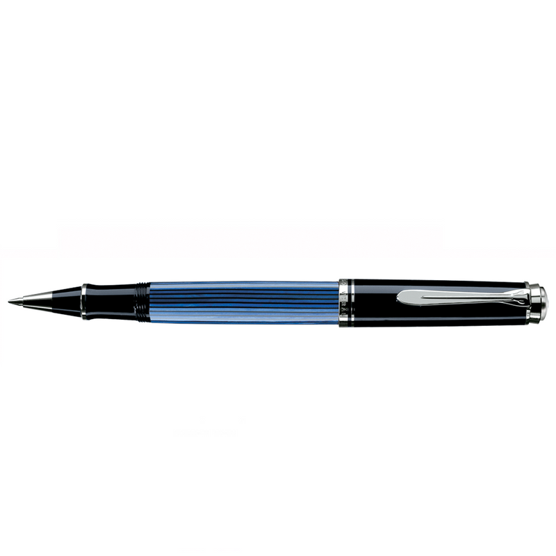 Pelikan Souverän R805 zwart/blauw roller