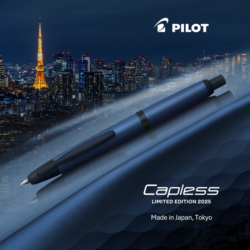 Pilot Capless Link Midnight 2025 Limited Edition Vulpen 