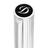 S.T. Dupont Initial zwart met chroom CT roller