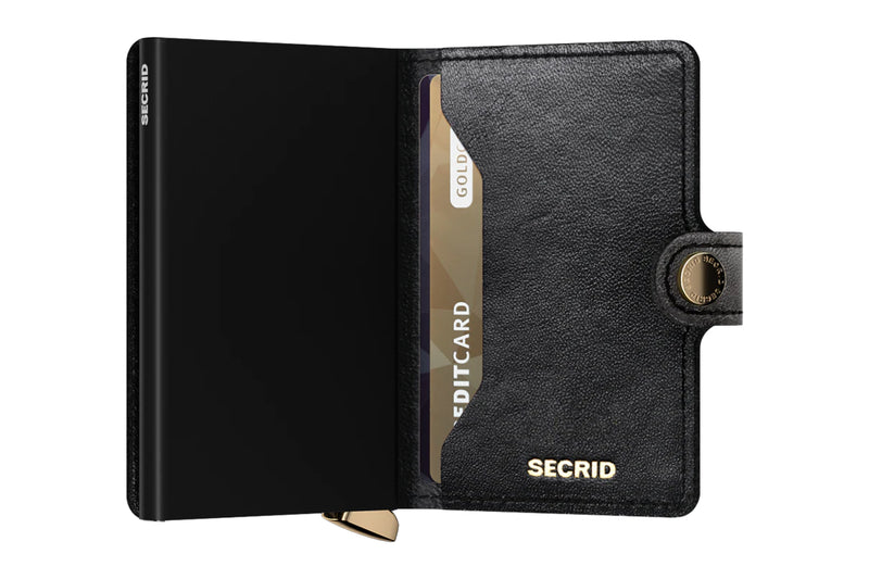 Secrid Premium Miniwallet Emboss Diamond Zwart