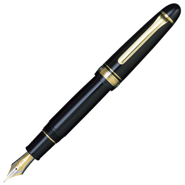 Sailor King Of Pens Resin Zwart GT 21K Vulpen
