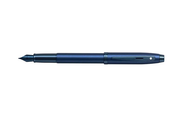 Sheaffer 100 Satin blue PVD vulpen