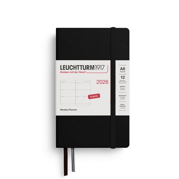 Leuchtturm1917 Weekly Planner Pocket (A6) 2026