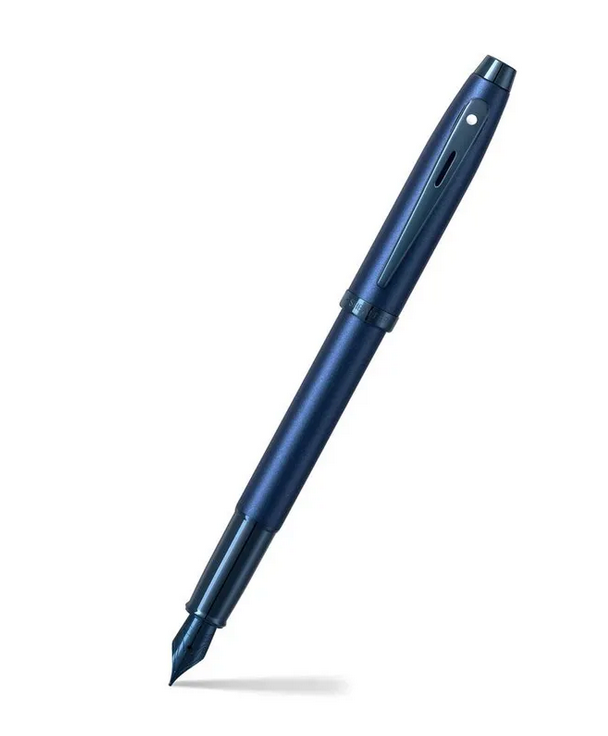 Sheaffer 100 Satin blue PVD vulpen