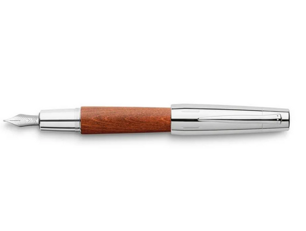 Faber-Castell E-Motion Wood Reddish Brown Vulpen