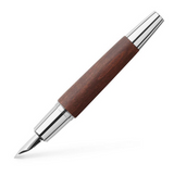 Faber-Castell E-Motion Wood Donkerbruin Vulpen