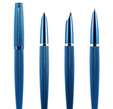 Diplomat Viper Blauw Guilloche Vulpen