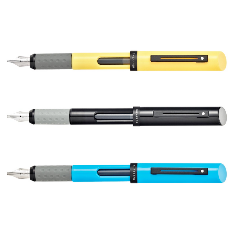 Sheaffer Kalligrafie Vulpen Maxi – Zwart, Blauw, Geel - Fijn / Medium / Breed