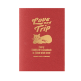 TRAVELER'S notebook Pasport Size Refill LOVE AND TRIP Red 1