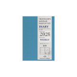 Traveler's Company Navulling 2026 Weekly Diary Passport 