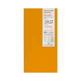 Traveler's Company Navulling 2027 Weekly Vertical Diary Regular