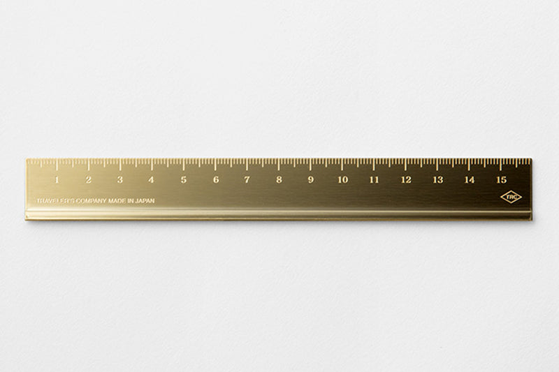 Traveler's Company Brass liniaal - P.W. Akkerman Den Haag