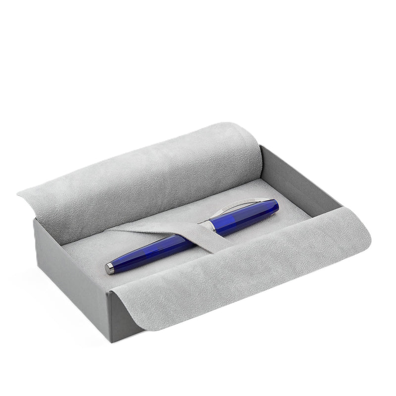 Visconti Michelangelo Translucent Blue Vulpen