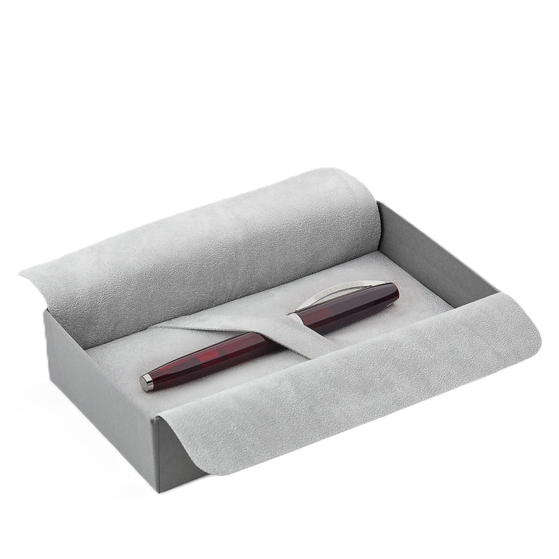 Visconti Michelangelo Translucent Red Vulpen
