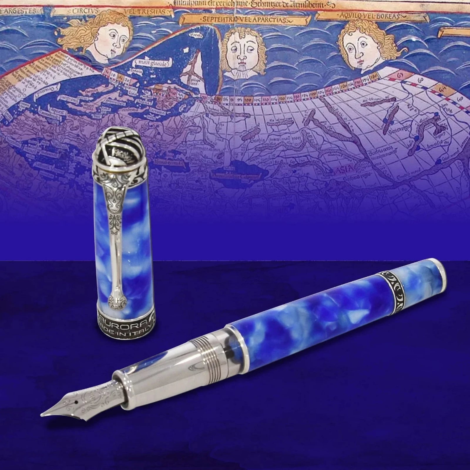 Aurora Optima Orange fountain pen – P.W. Akkerman Den Haag