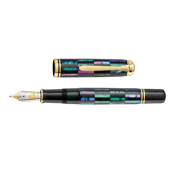 Pelikan Souverän M1000 Raden Black Infinity LE Vulpen