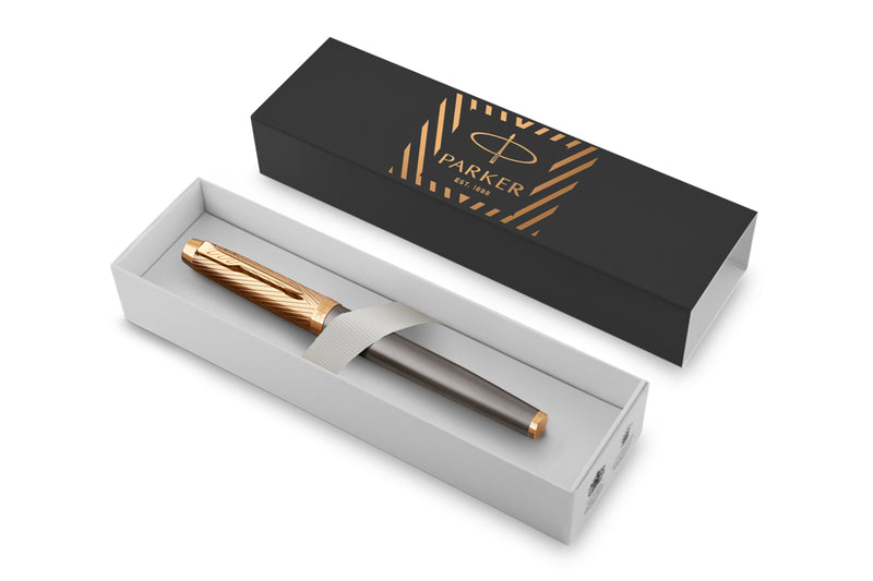 Parker IM Pioneers Collection Arrow Grey Lacquer GT Rollerball