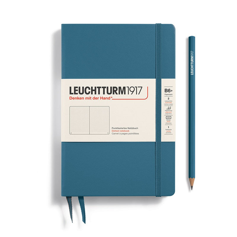 Leuchtturm1917 Notebook Paperback (B6+), Hardcover, dots