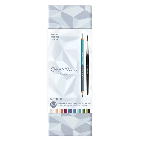 Caran d'Ache Alpine Frost Bicolor Kleurpotloden set