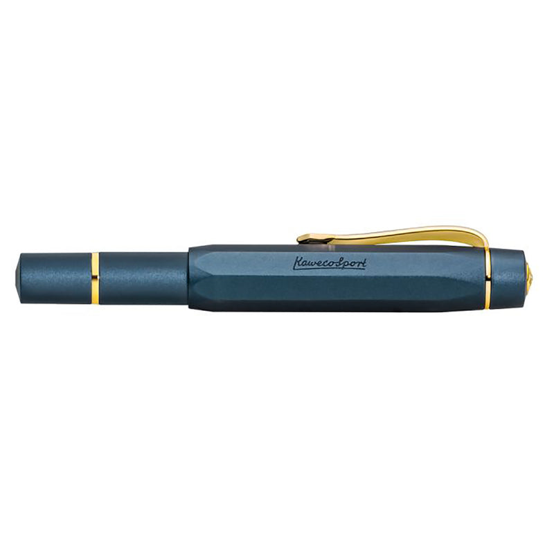 Kaweco Piston AL-Sport Navy Blue Vulpen