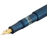 Kaweco Piston AL-Sport Navy Blue Vulpen