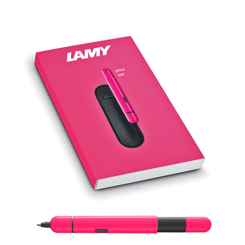 Lamy Pico Neon Pink set