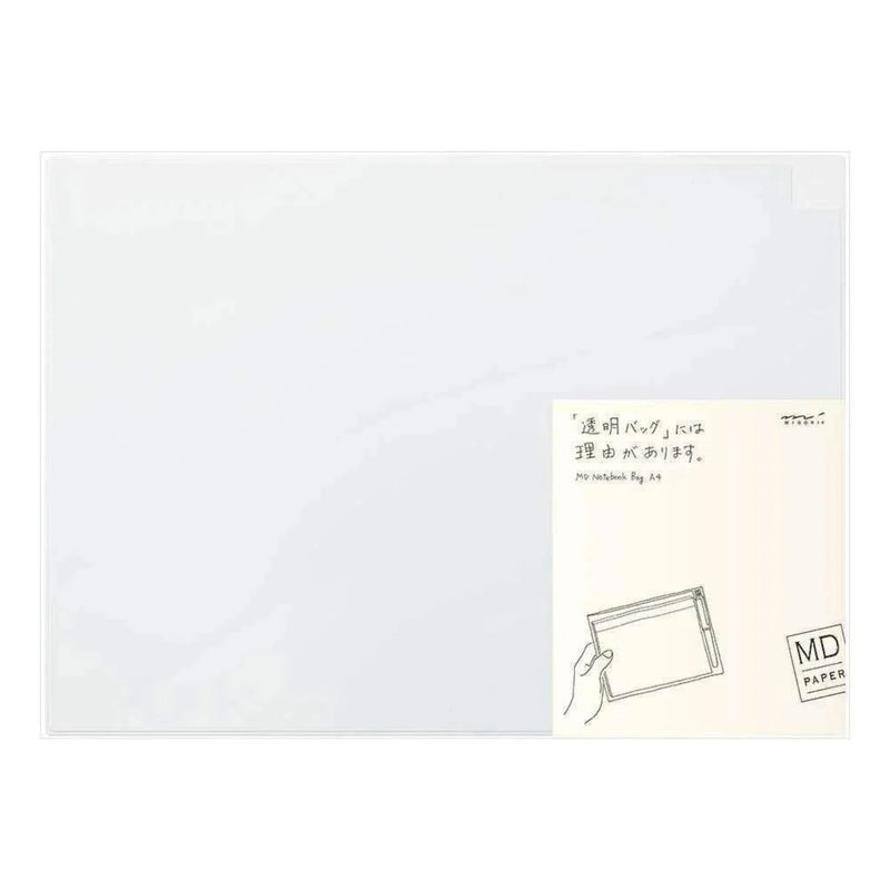 Midori MD Notebook Bag Clear - A4