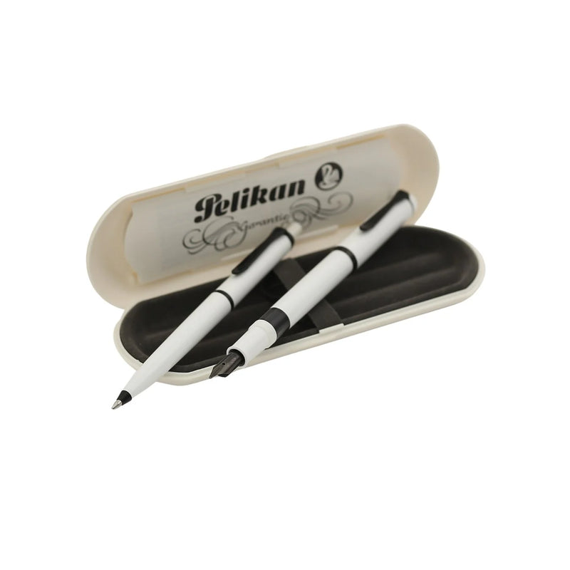 Pelikan Tradition M100 Wit "Stormtrooper" Set - NOS (vulpen en balpen)