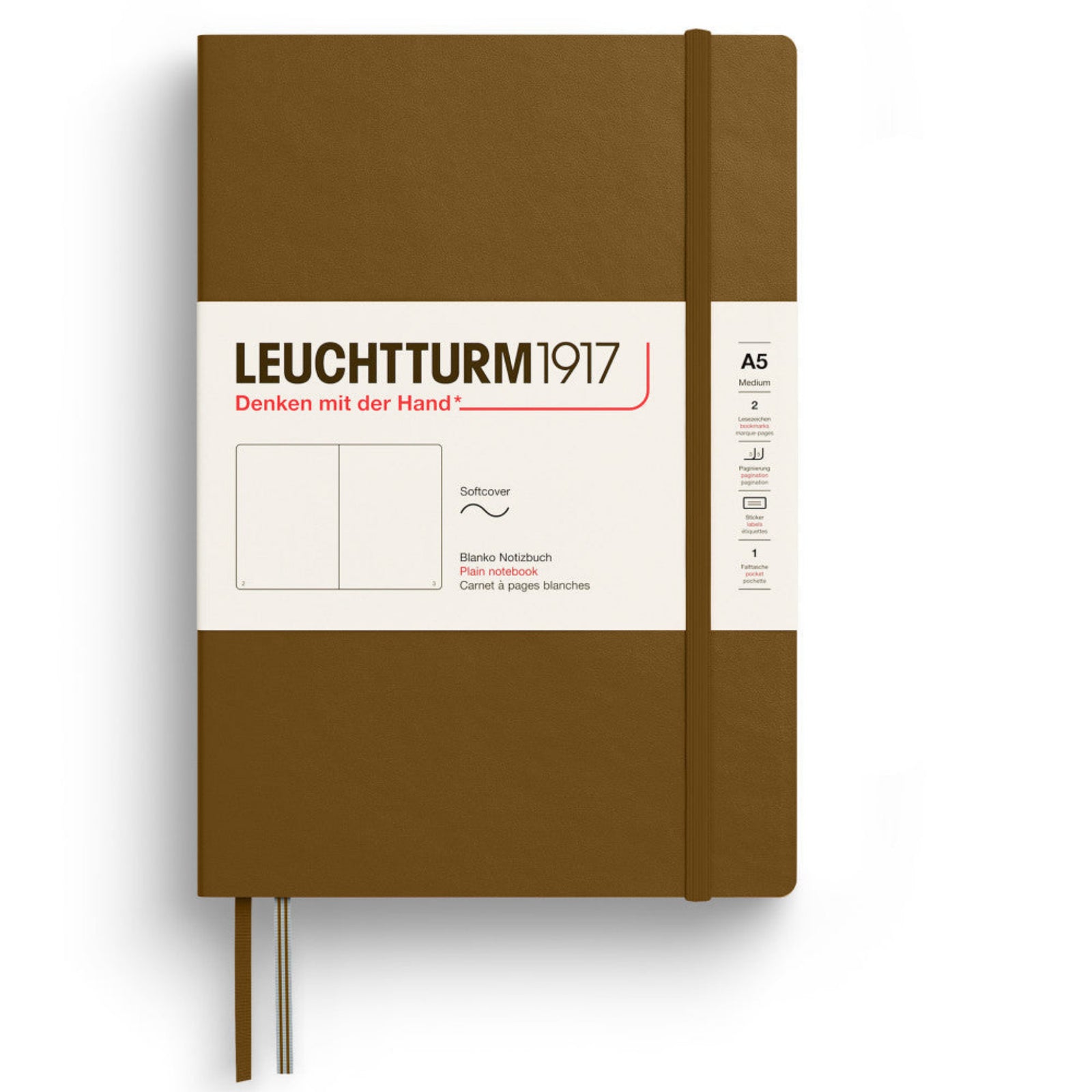 Notitieboek Levi - A5 96 vellen Gelinieerd PU hardcover Notitieboek Levi - A5 96 vellen Gelinieerd PU hardcover
