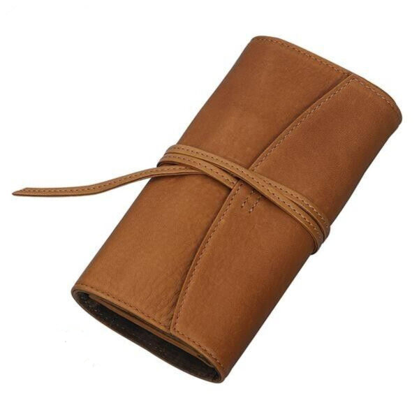 Pilot Leren 3-delig etui - camel