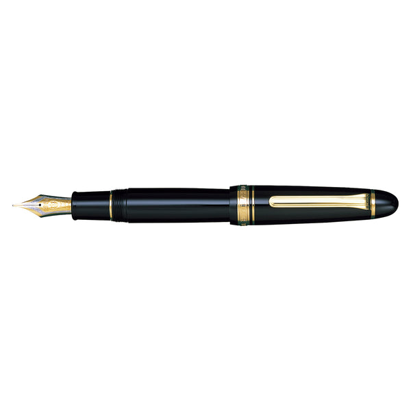 Sailor King Of Pens Resin Zwart GT 21K Vulpen
