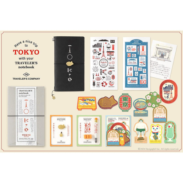 Traveler's Notebook TOKYO Edition -Sticker Set 